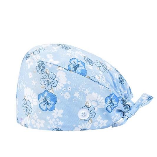 Blue Jacaranda Surgical Caps