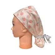 Long Apricot Surgical Caps